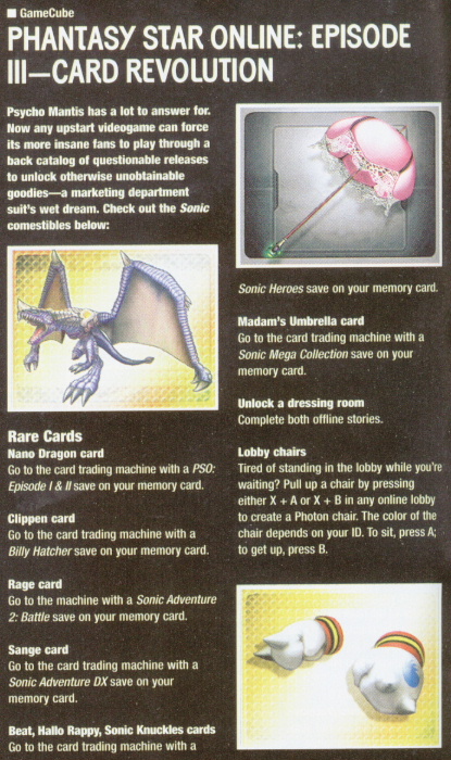 Article from page 114, July 2004 Electronic Gaming Monthly magazine