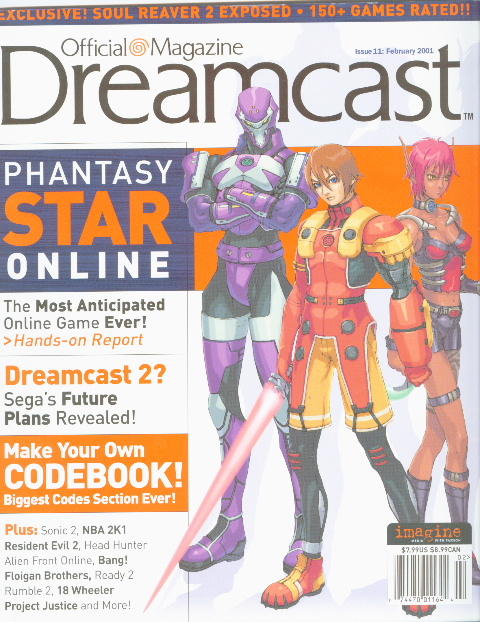 February 2001 Official Dreamcast Magazine