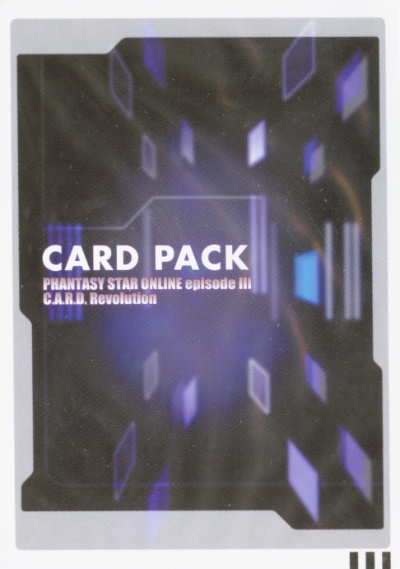 PSO: Episode 3 Memory Card Trading Card Game Pack