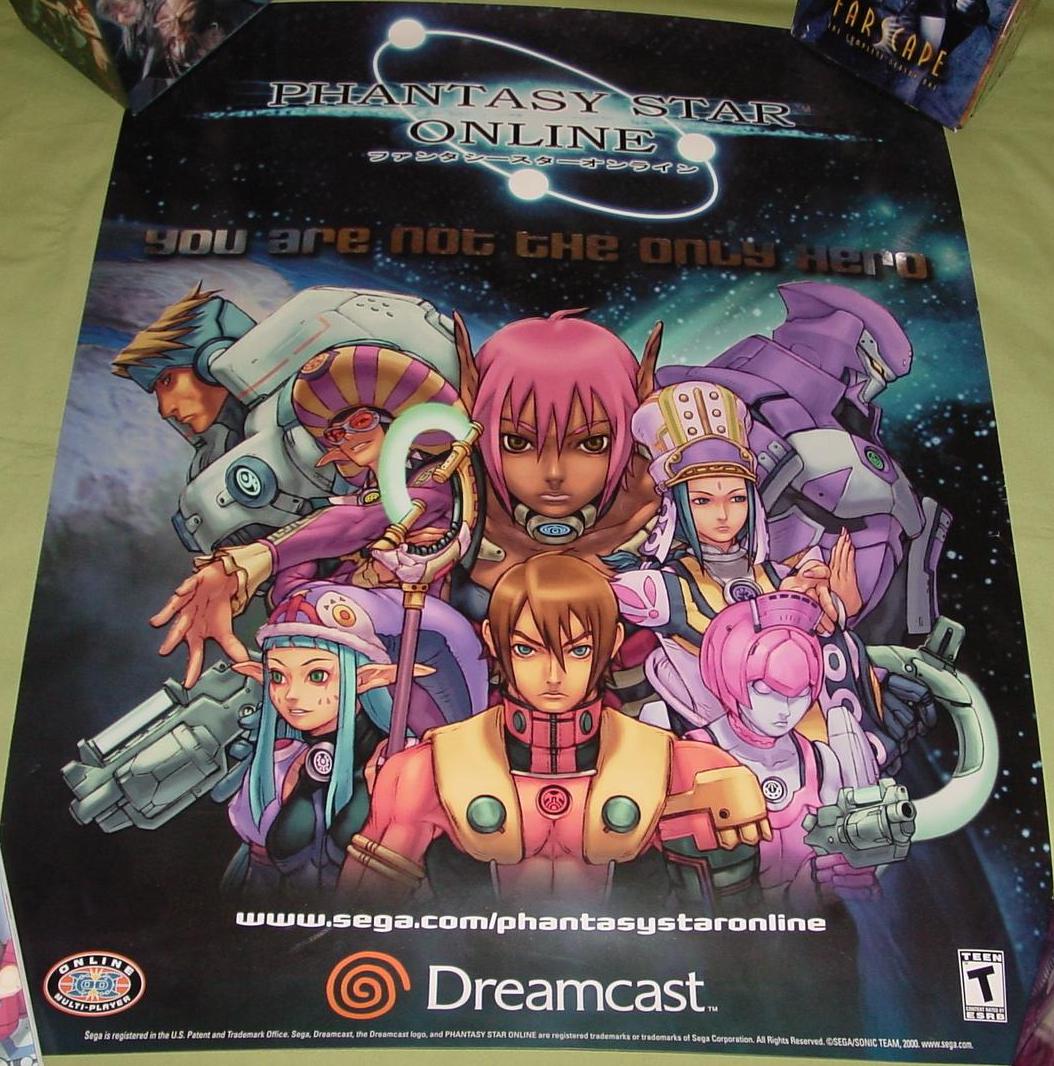 Dreamcast PSO: Poster